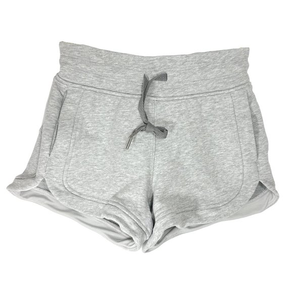 lululemon athletica Pants - LULULEMON Hit Reset Short *3” | Heathered Vapor